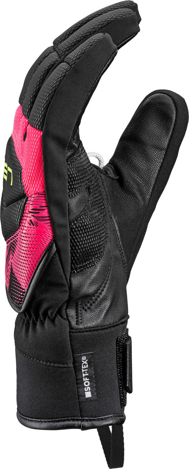 Leki WCR Core TR Unisex Skihandschuhe Fingerlinge schwarz/pink