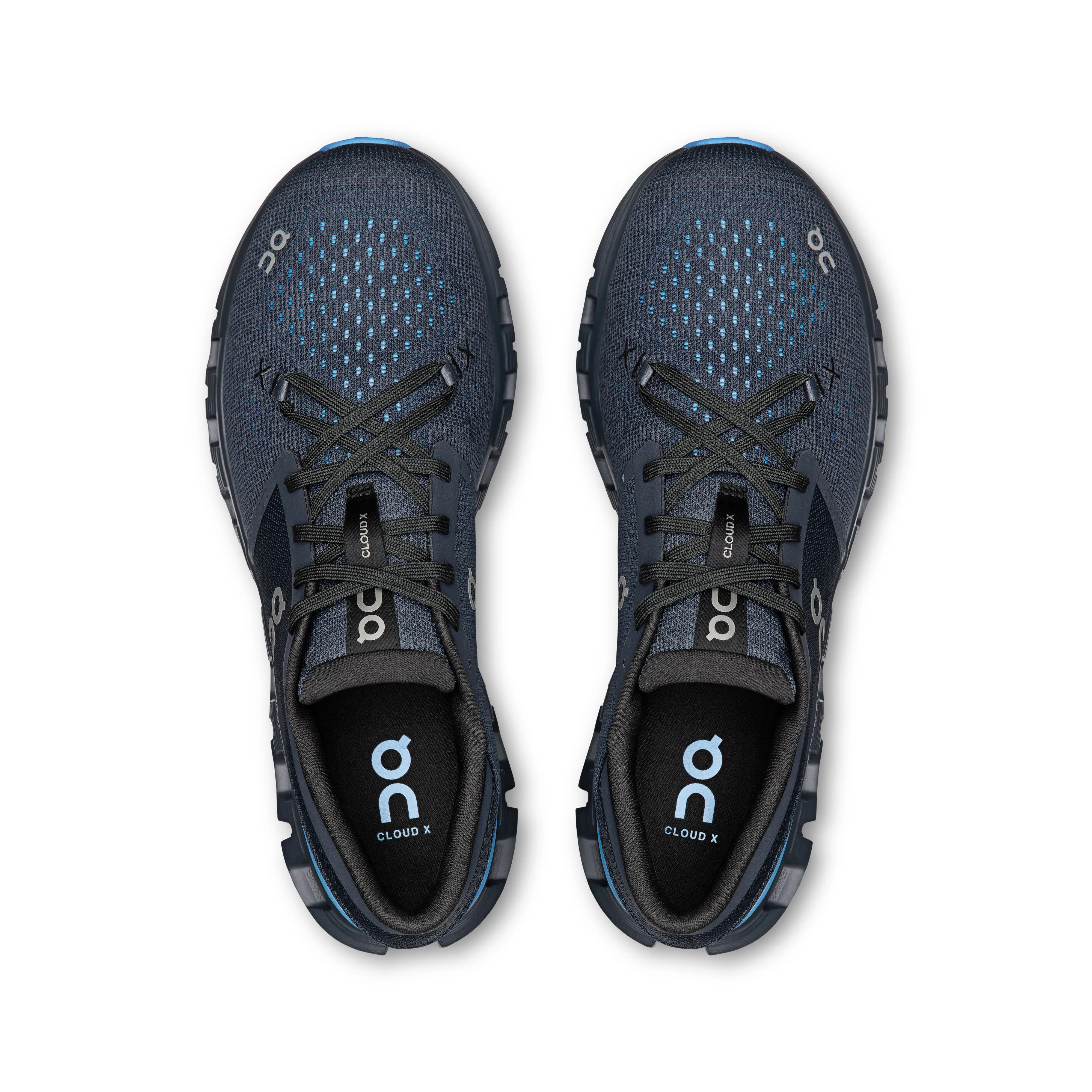 ON CLOUD X 4 Herren Sportschuhe Sneaker Low sportlich navy/gourami