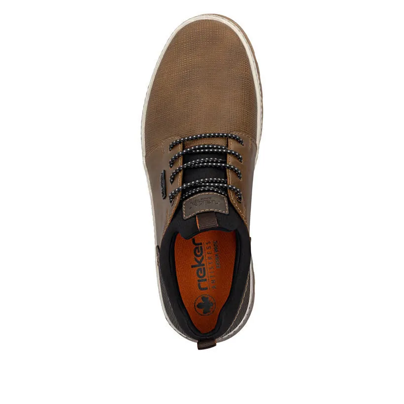 Rieker Herren Slipper Halbschuh braun
