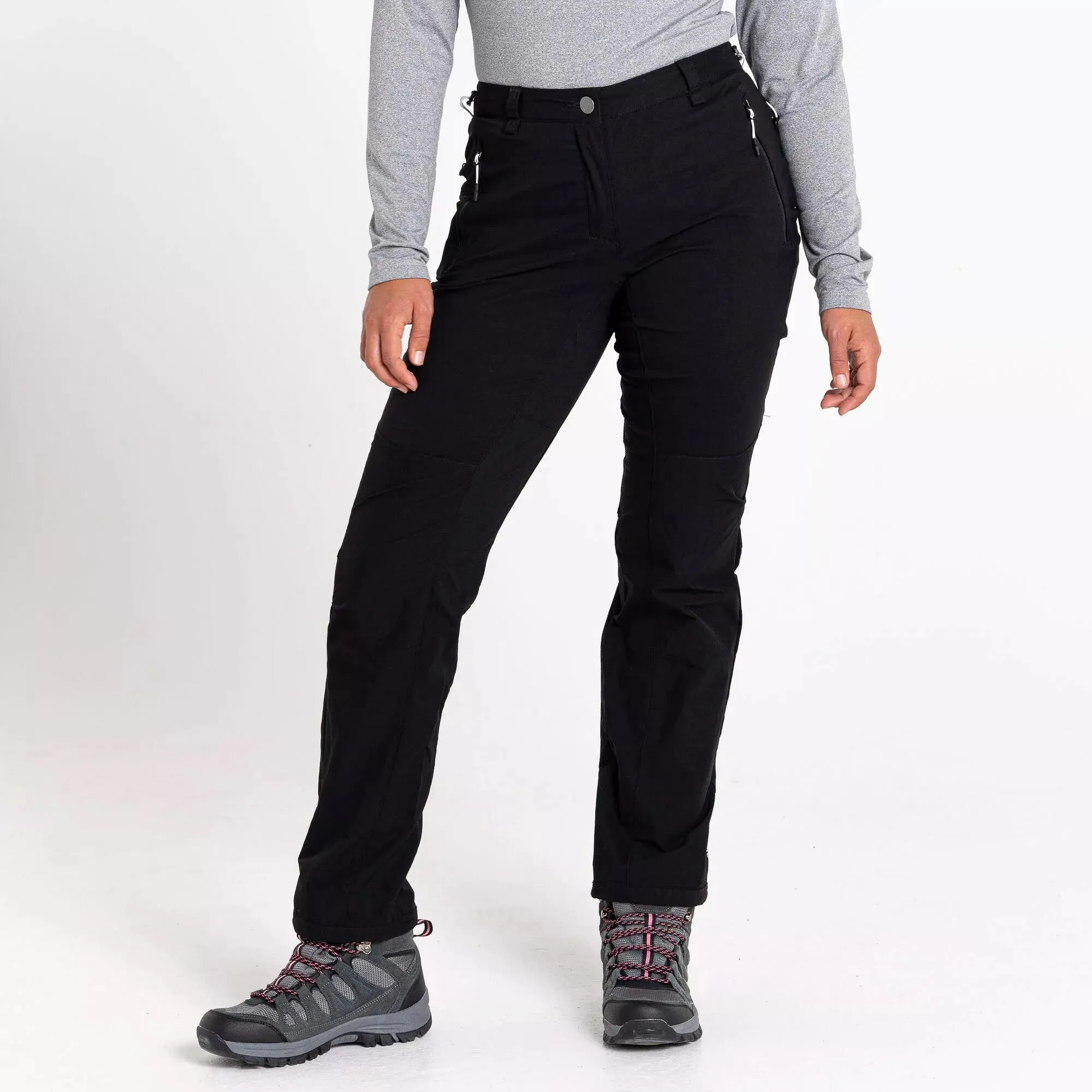 Dare2B Melodic II Stretch-Walkinghose Damen Wanderhose schwarz