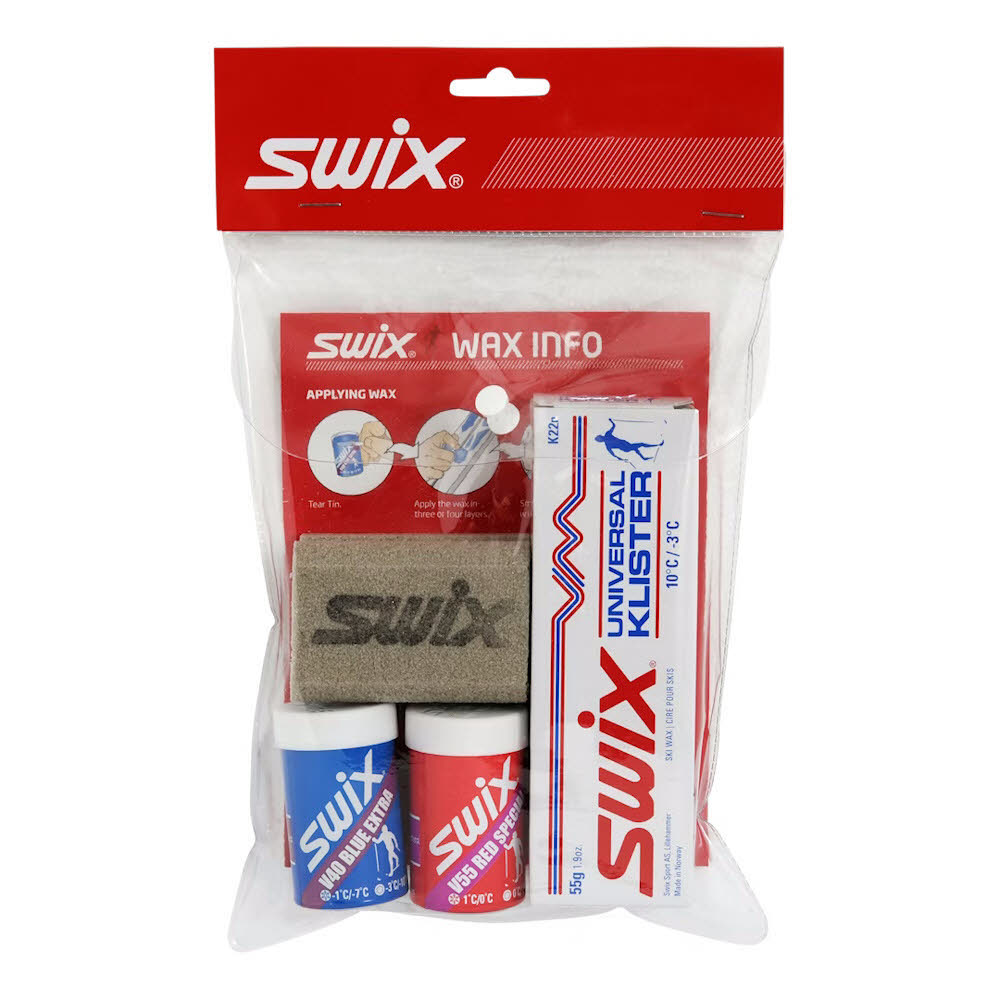 Swix Waxpack, V40, V55, K22N, T10 Skiwachs-Set