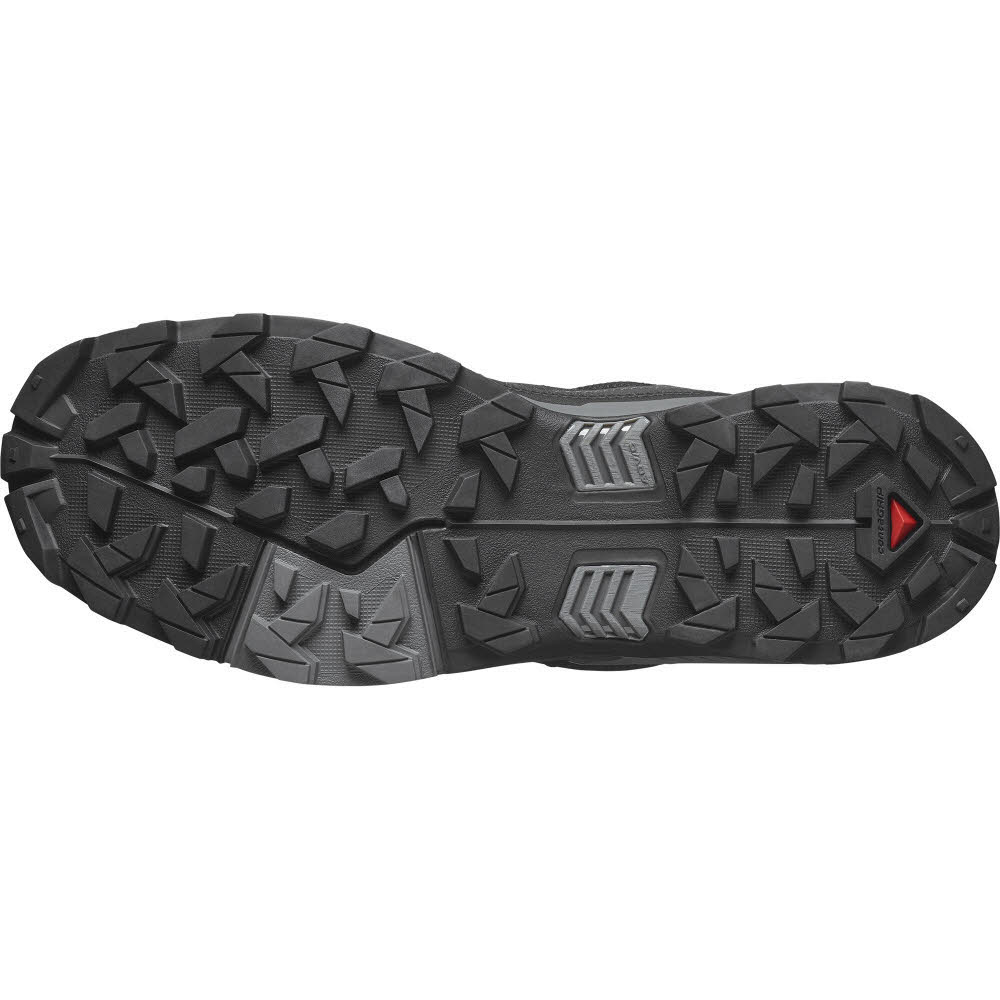 Salomon X ULTRA 5 WIDE GTX Herren Wanderschuhe Trekkingschuhe Low schwarz