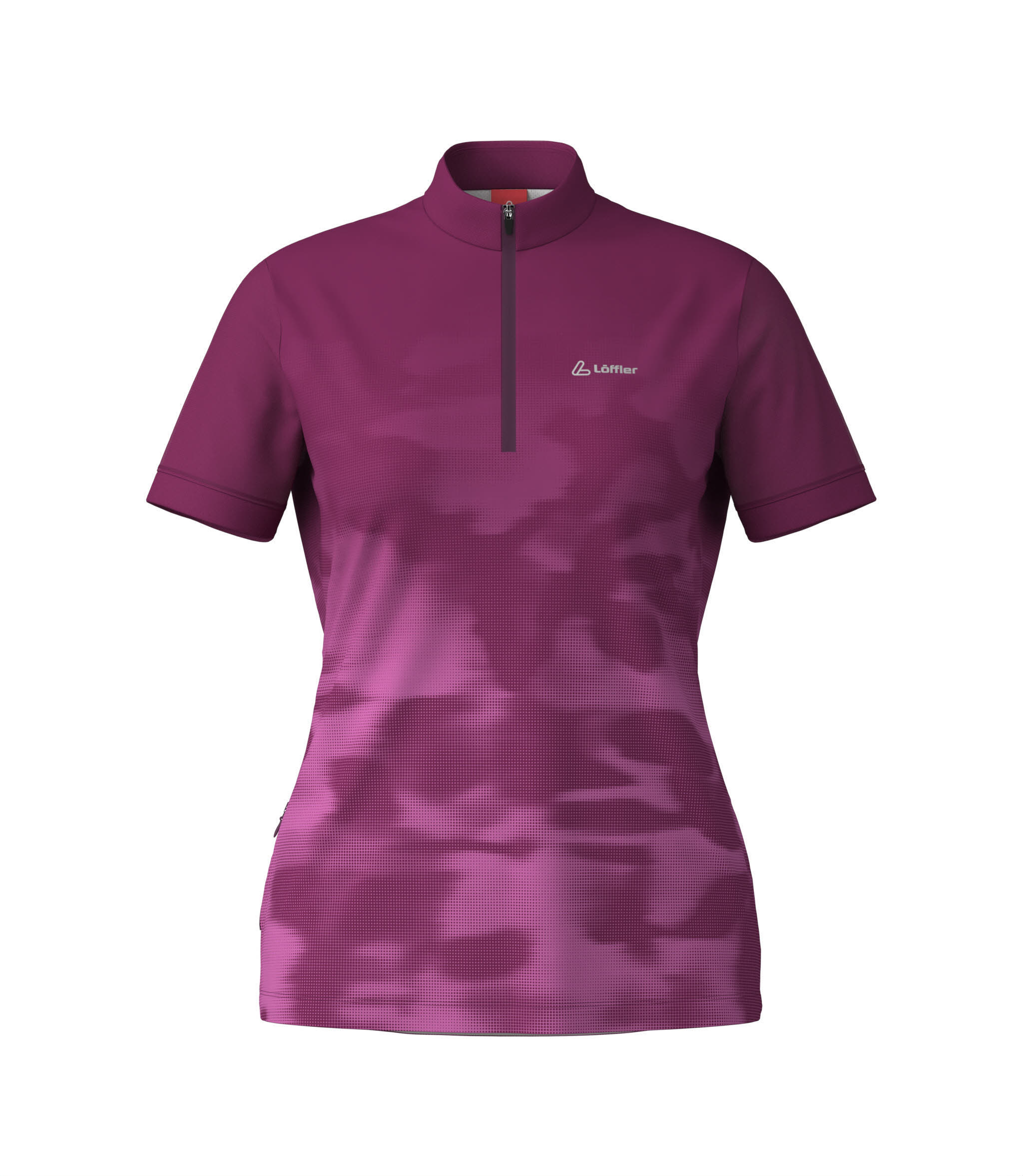Löffler W BIKE SHIRT HZ NEBULA Damen Radtrikot Radshirt bordeaux