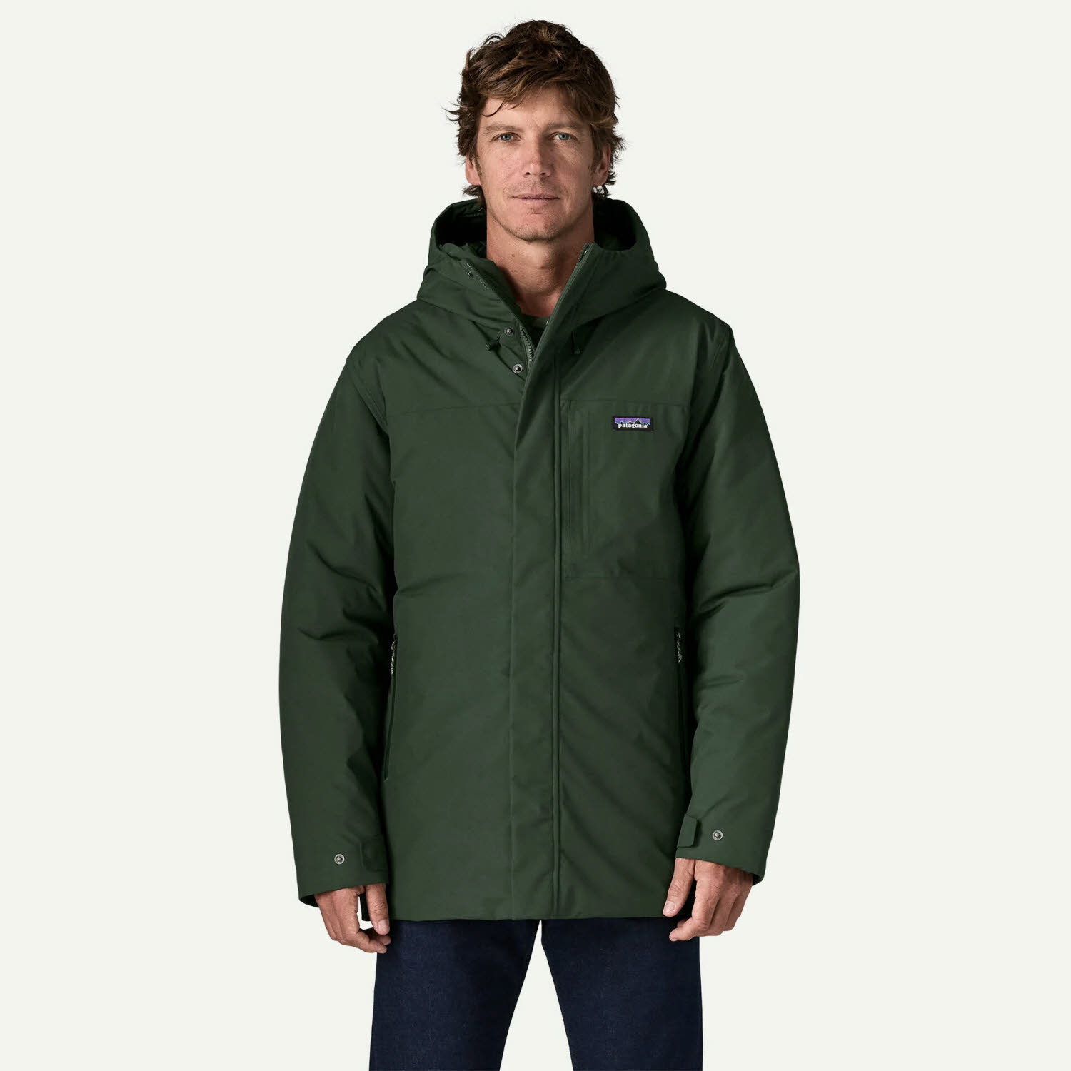 Patagonia Men's Windshadow Herren Parka Winterjacke grün