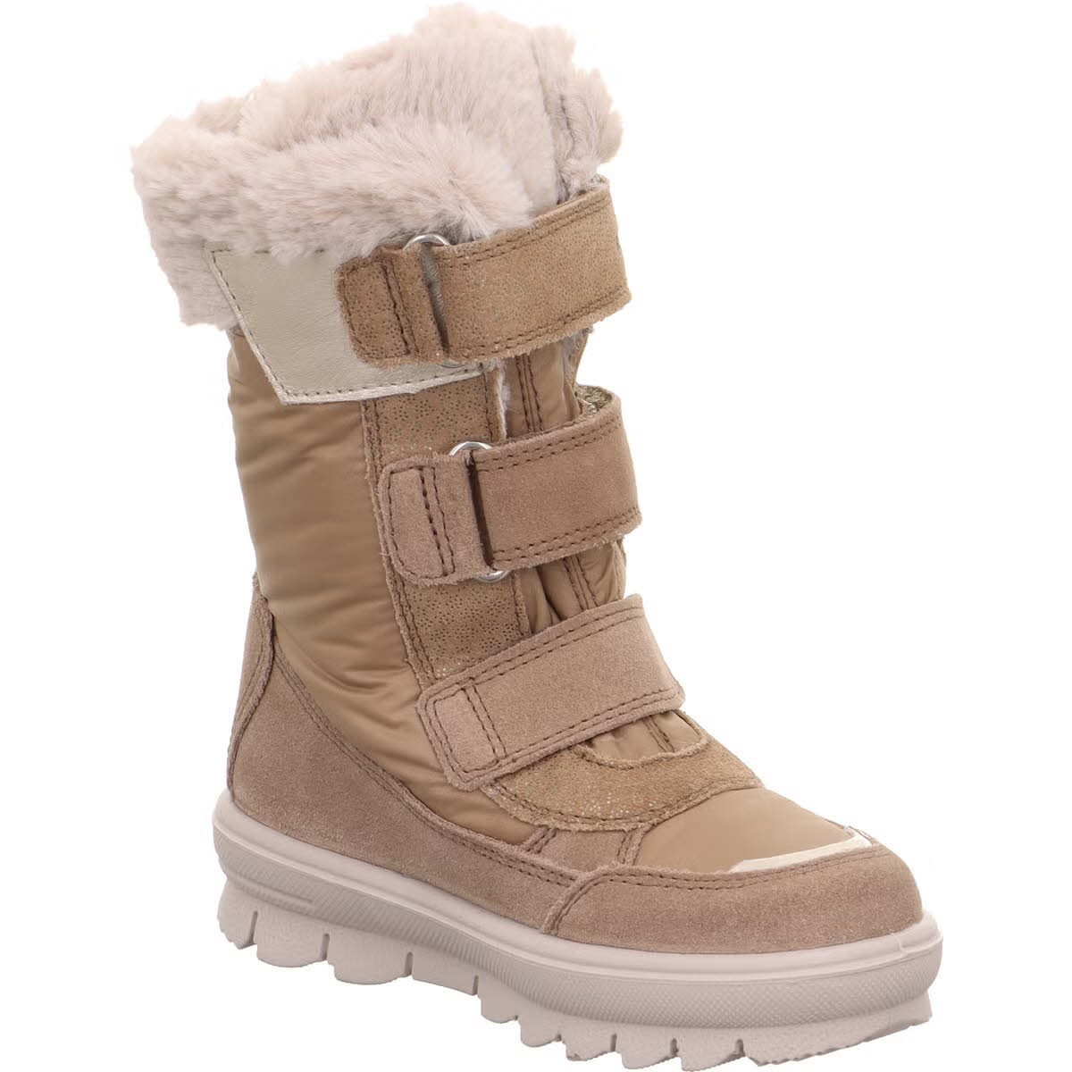 Superfit FLAVIA Mädchen Kinder Stiefel Winterstiefel wasserdicht braun leo-print