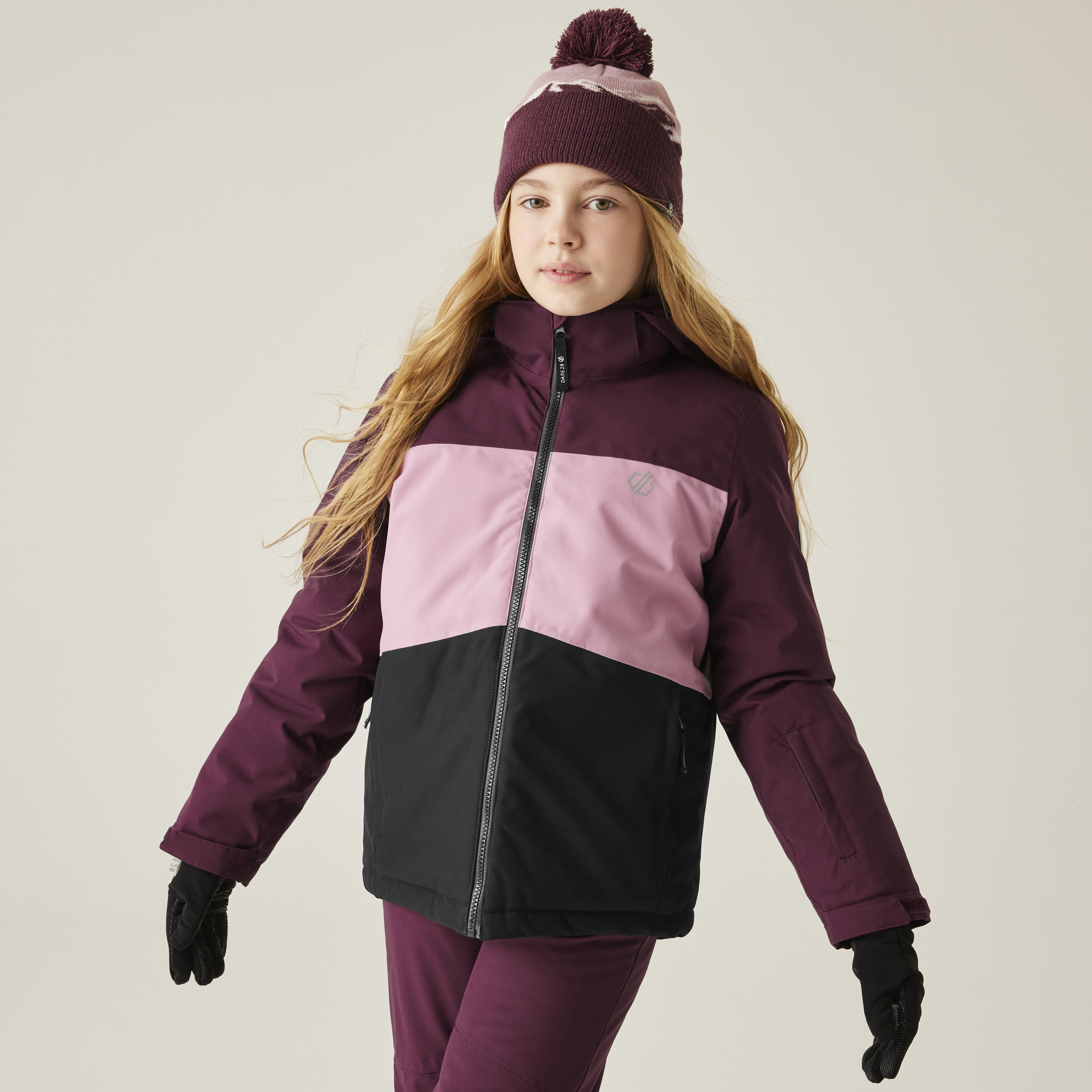Regatta Skijacke Winterjacke Mädchen lila