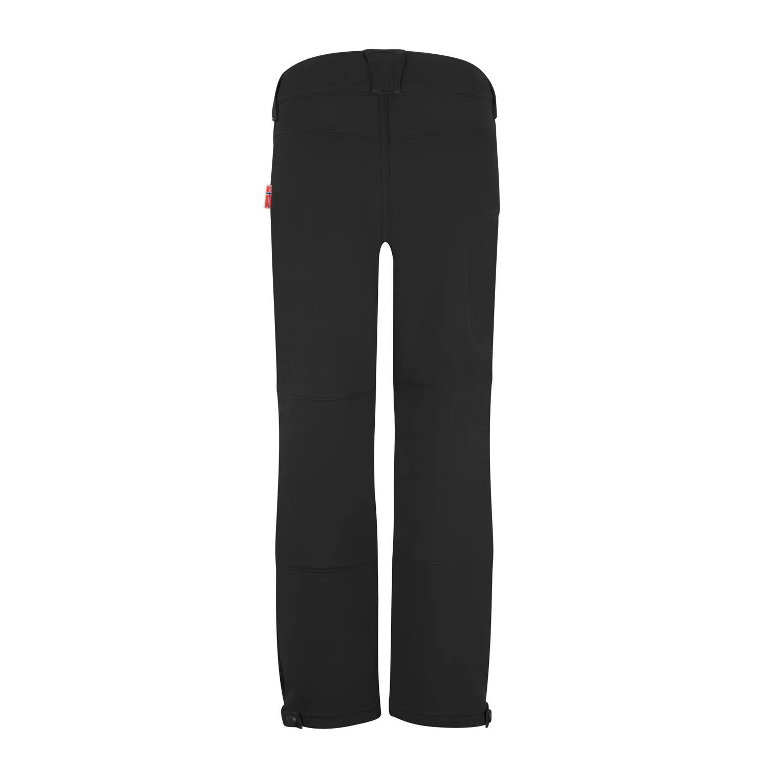 Trollkids Femund Softshellhose Trekkinghose gefüttert Kinder schwarz