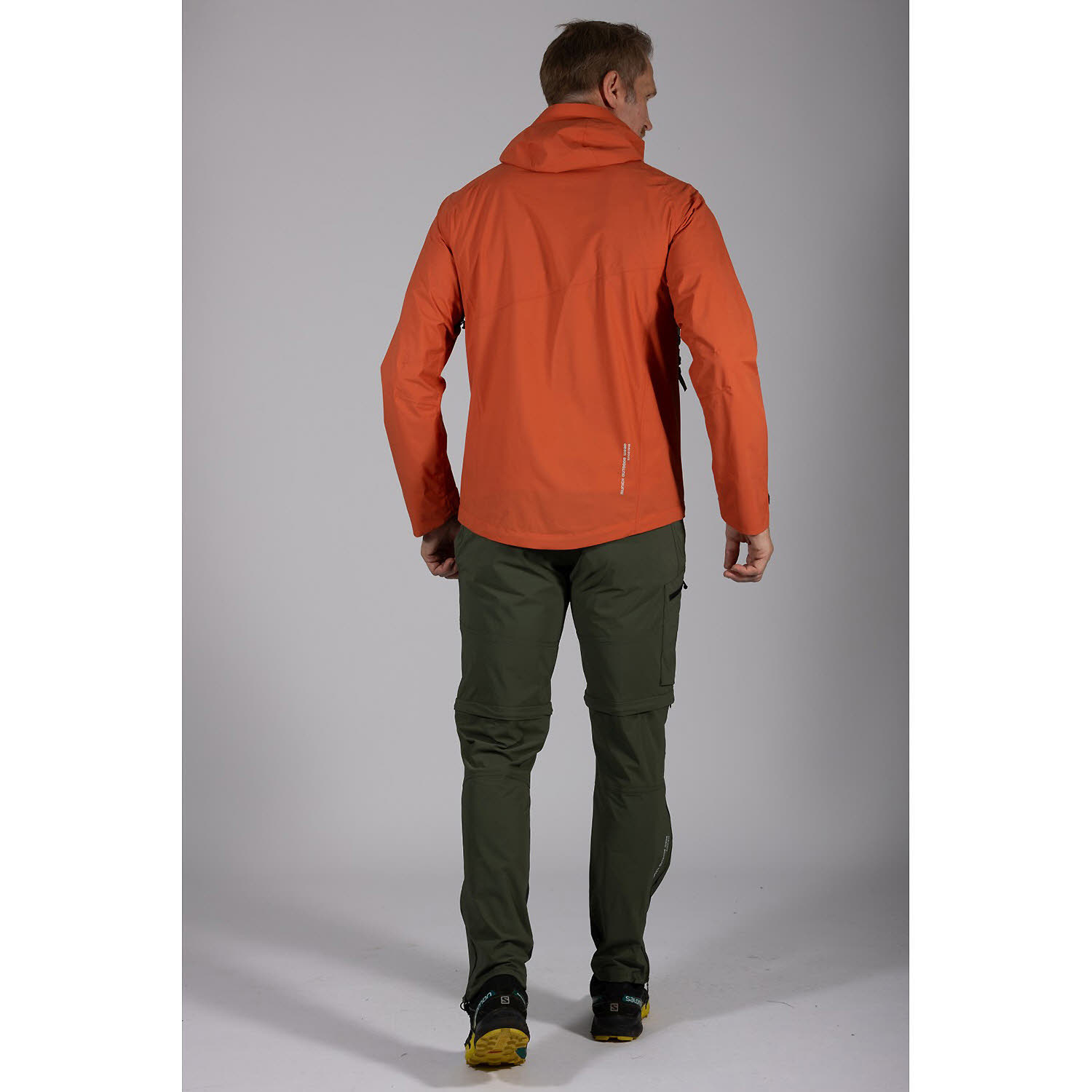 Maul Matterhorn Herren Regenjacke Windjacke orange