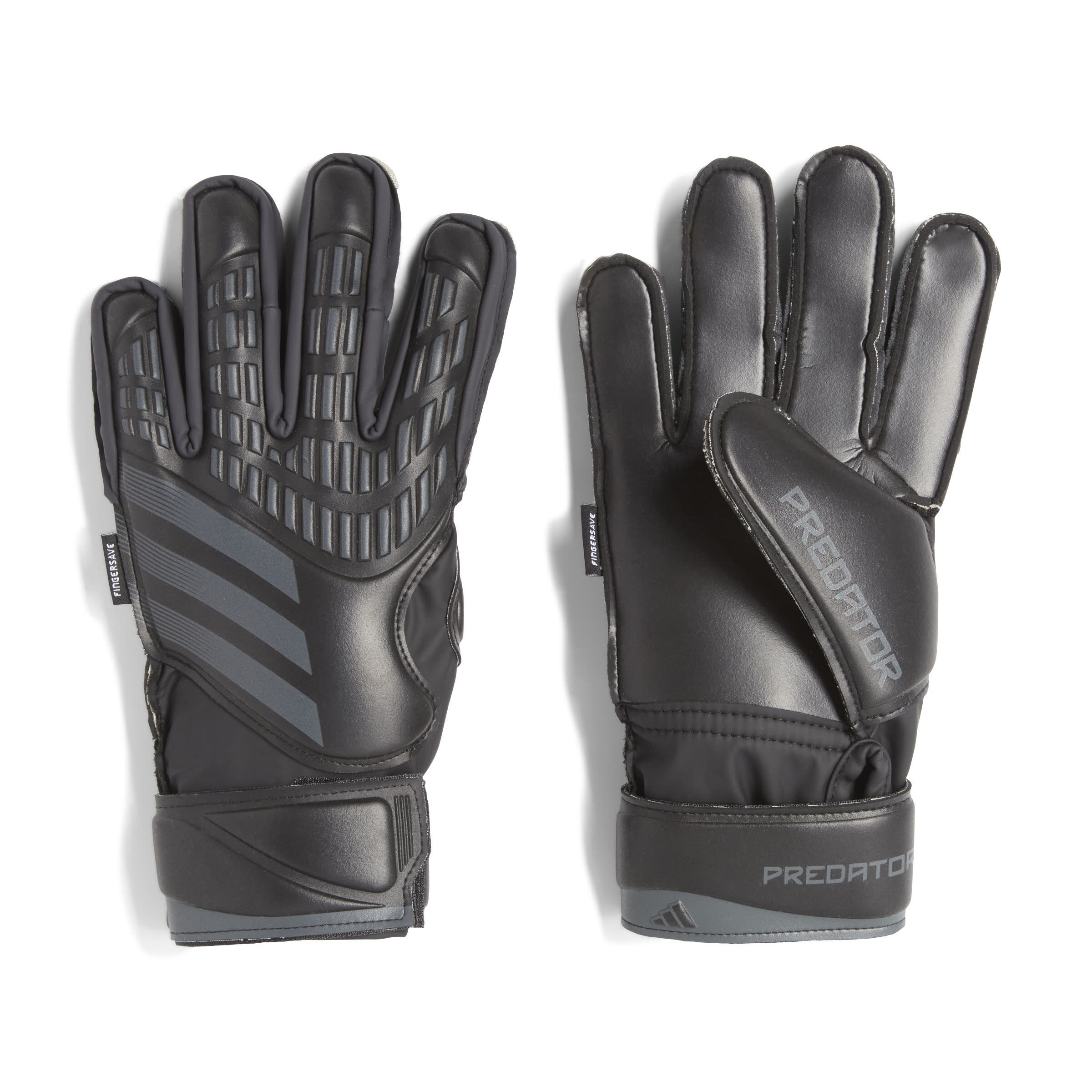 adidas Predator Match Kids Fingersave Torwarthandschuhe schwarz