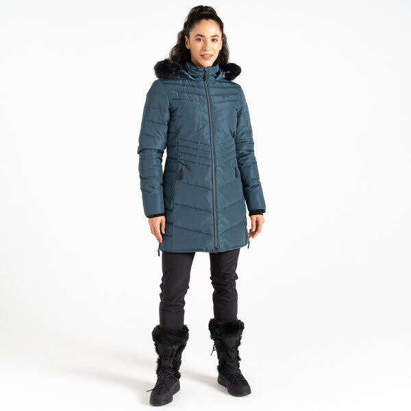 DARE2B Striking III Freizeitjacke Wintermantel Damen blaugrau