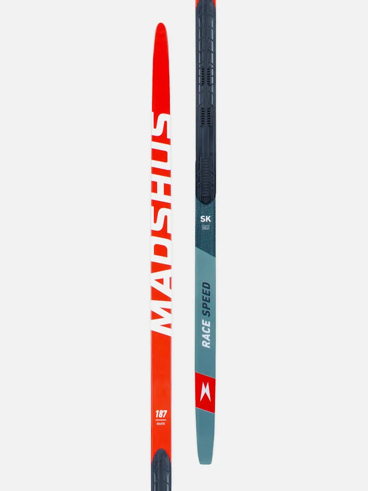 Madshus Race Speed Skate Perf. Bdg. (Unmounted) Langlauf Skatingski rot
