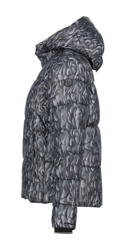 Luhta Suomututuri Skijacke Winterjacke Damen grau