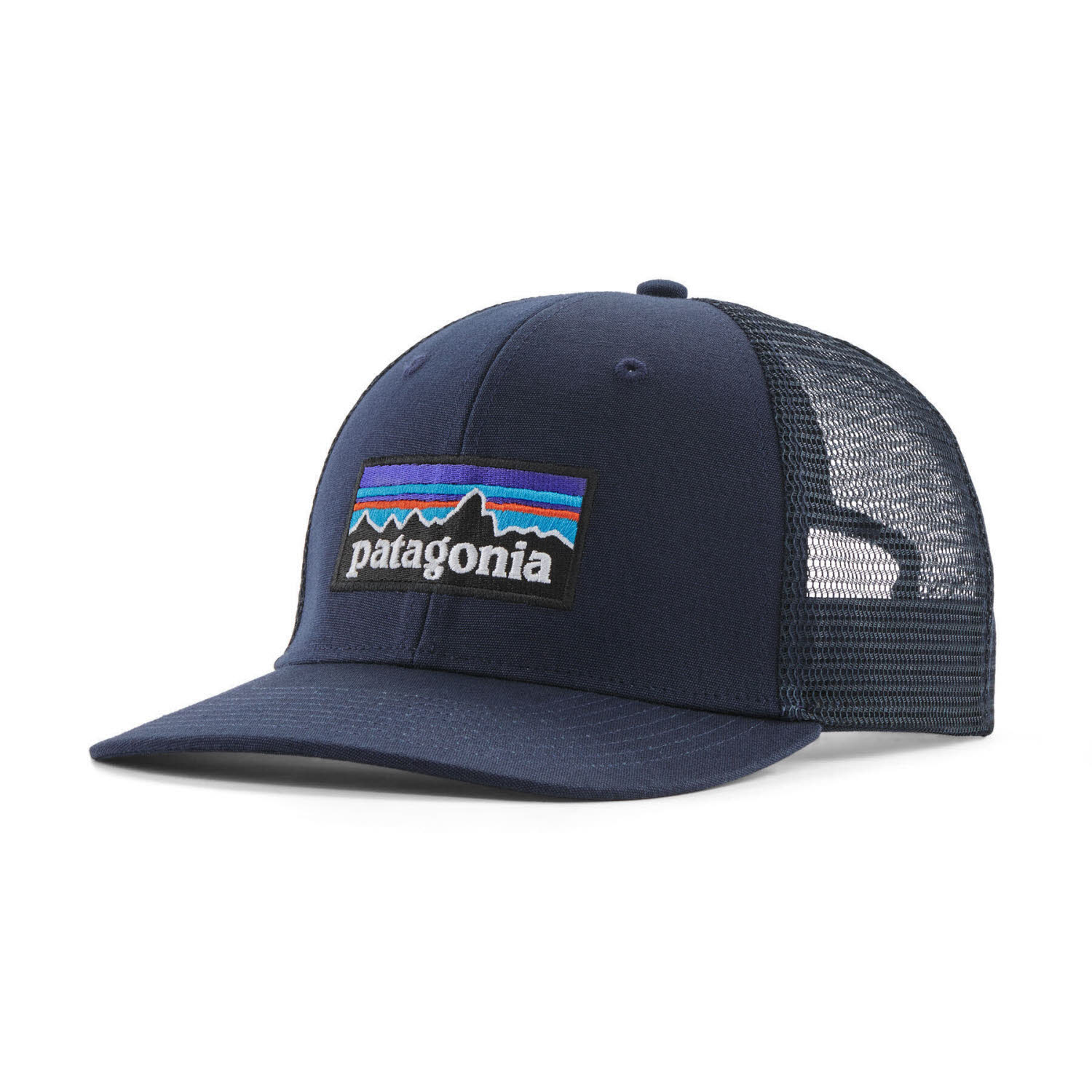 Patagonia P-6 Logo Trucker Hat Unisex Kappe Cap new navy