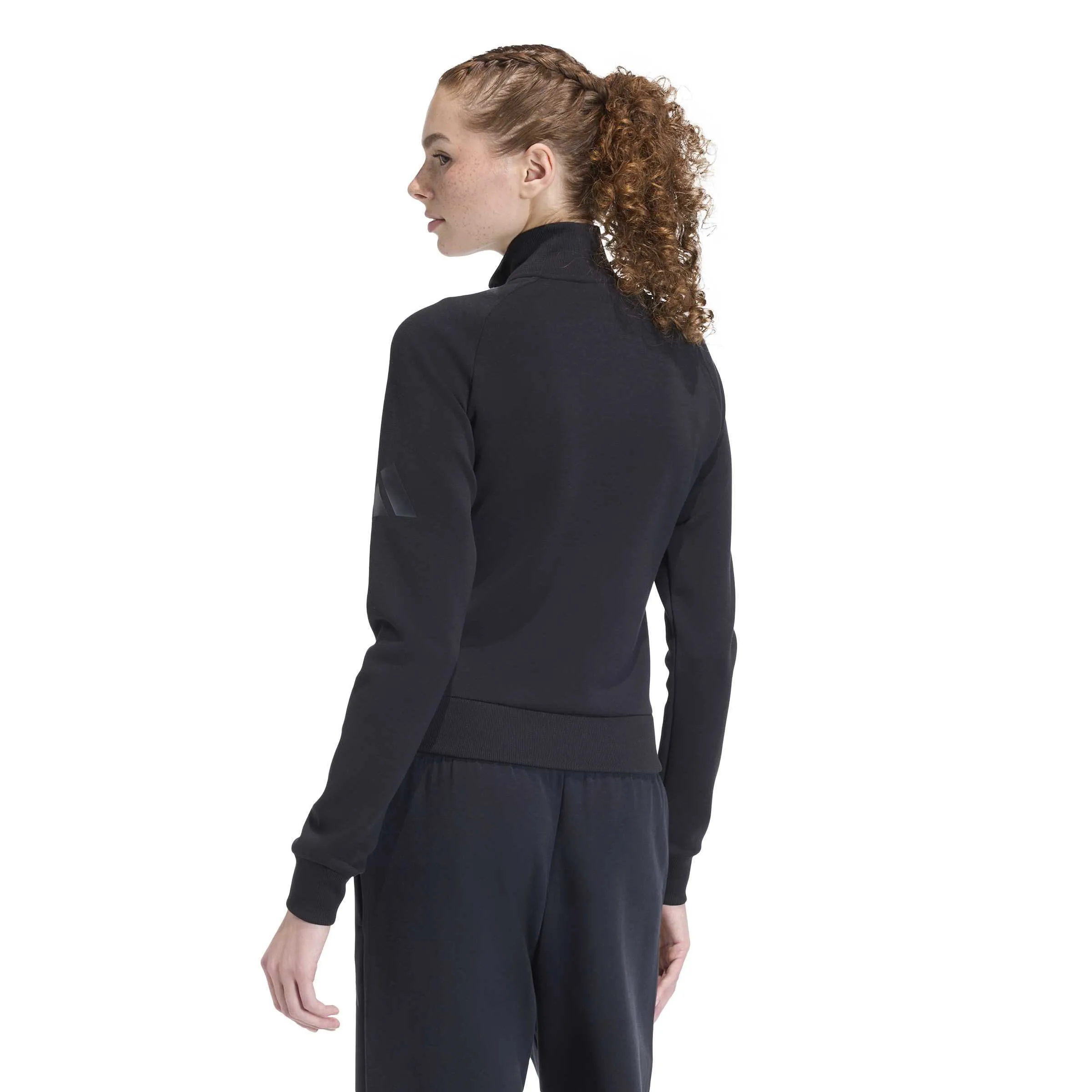 Adidas Soft Lux Trainingsjacke Damen schwarz