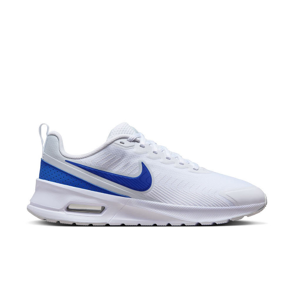 NIKE AIR MAX NUAXIS Herren Sneaker Low sportlich Freizeitschuhe weiß/blau