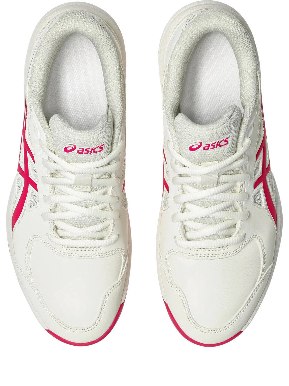 Asics Court Slide 4 Damen Tennisschuhe Sneaker weiß/rosa