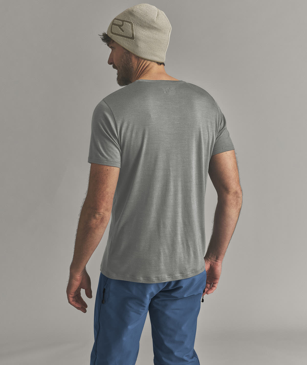 Ortovox 140 COOL TRIANGLE TS M Herren T-Shirt Funktion Merino dark sage