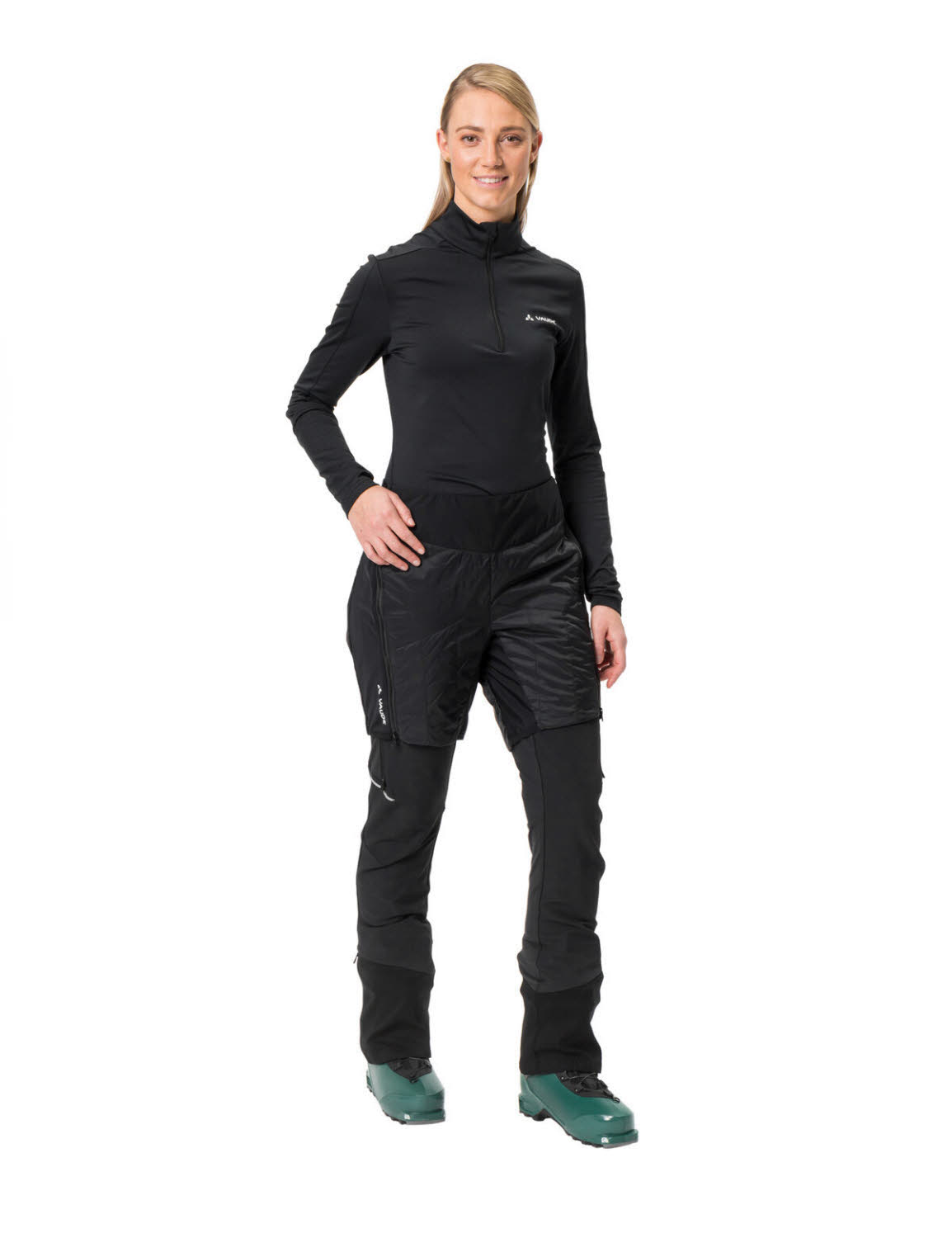 VAUDE Shorts Wo Sesvenna Shorts III Isolationsshorts Damen schwarz