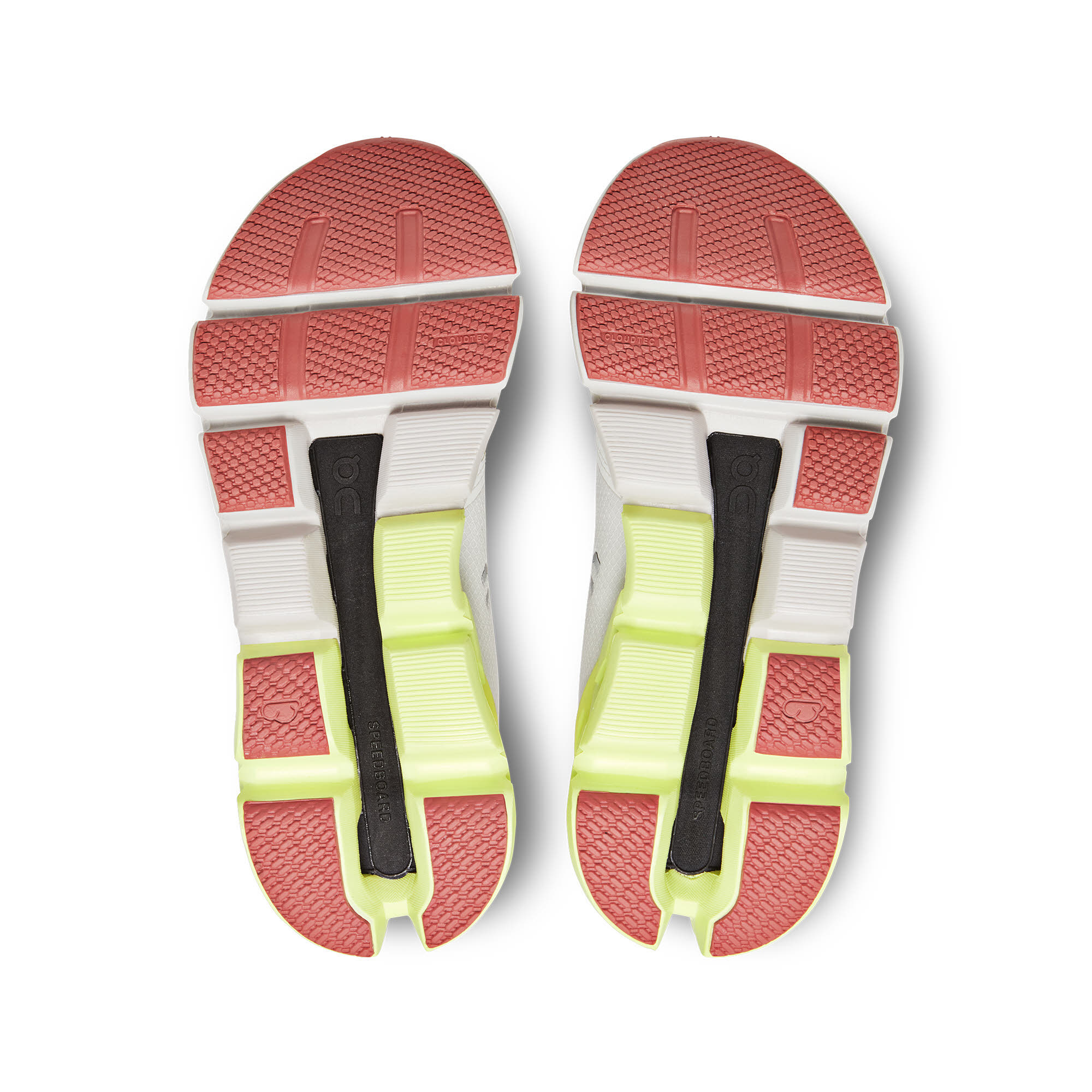 ON Cloudflyer 4 Damen Joggingschuhe Laufschuhe weiß