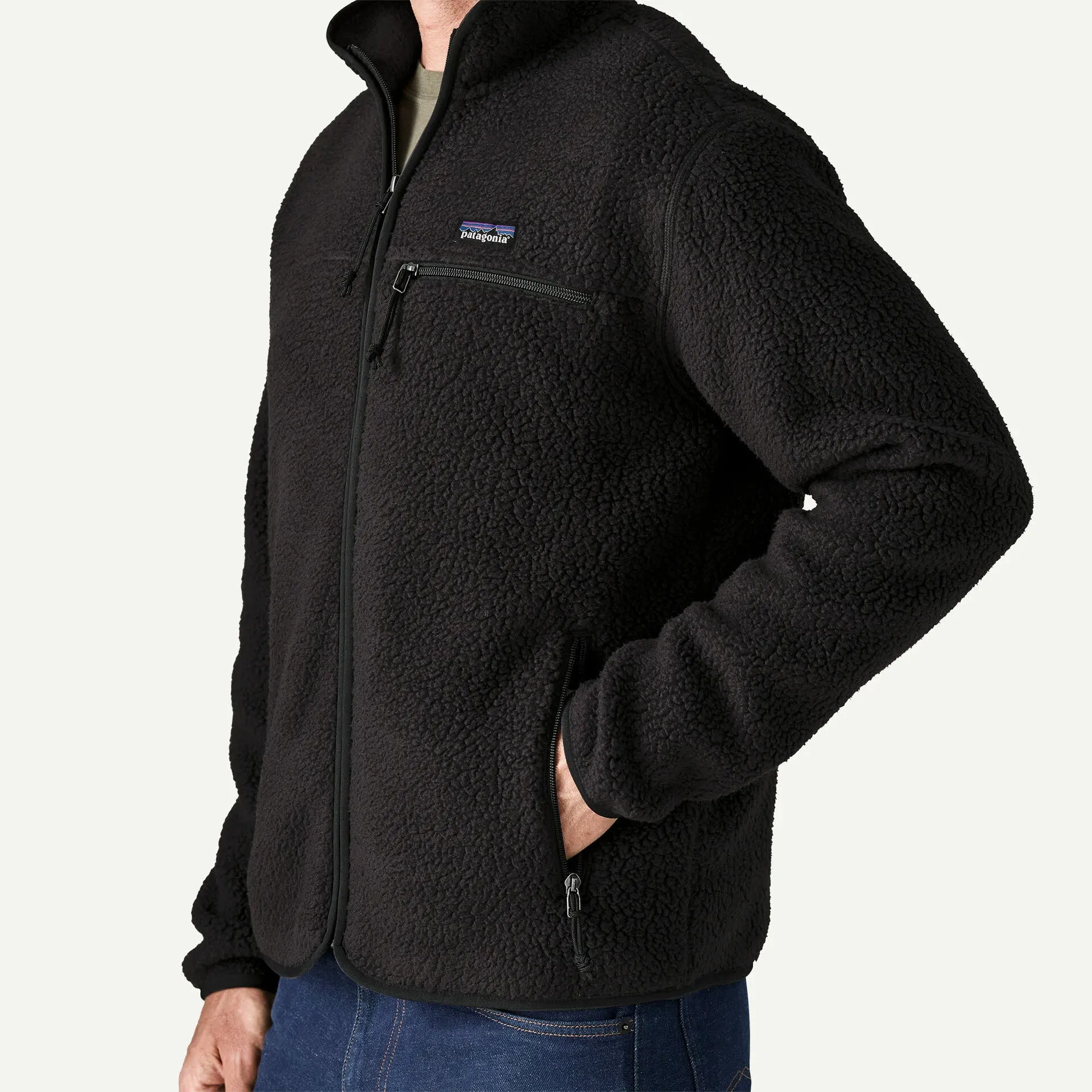 Patagonia Retro Pile Jacket Herren Fleecejacke black