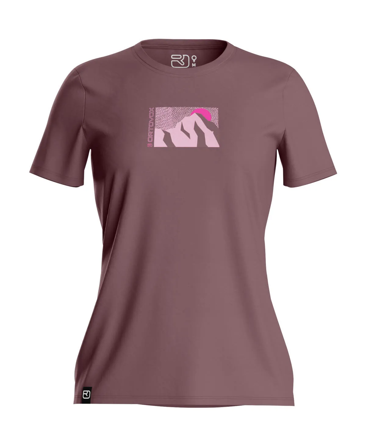Ortovox 120 Cool TEC MTN Sun Damen T-Shirt rot