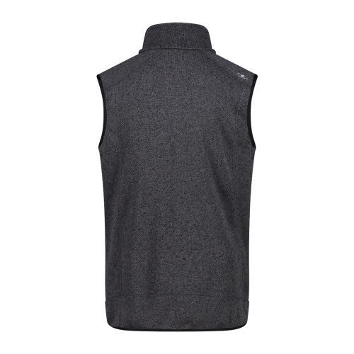 CMP HE VEST Herren Fleeceweste ärmellos Midlayer Outdoorweste grau NEU