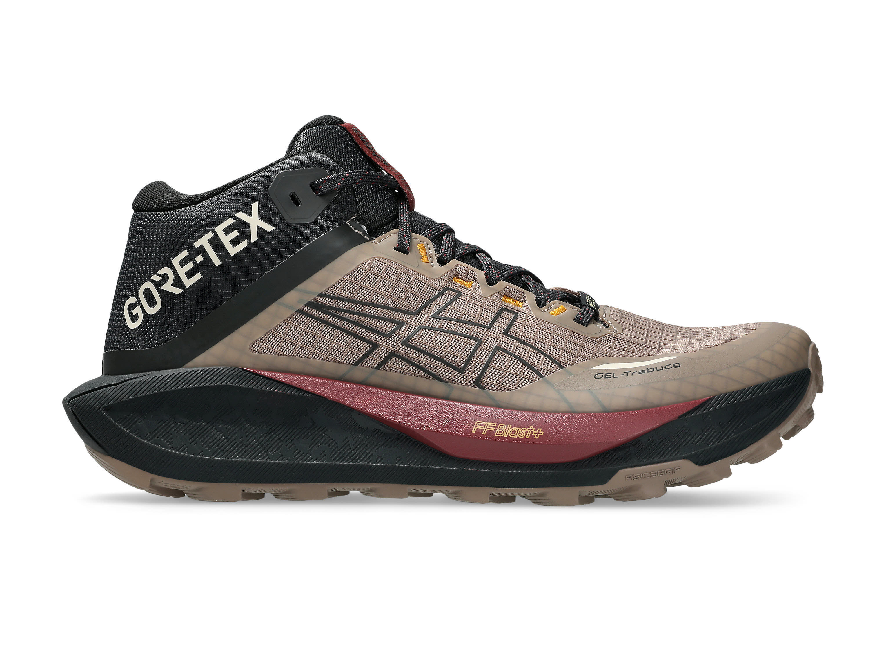 Asics GEL-Trabuco MT GTX Herren Trailrunning Laufschuhe taupe grey/graphite