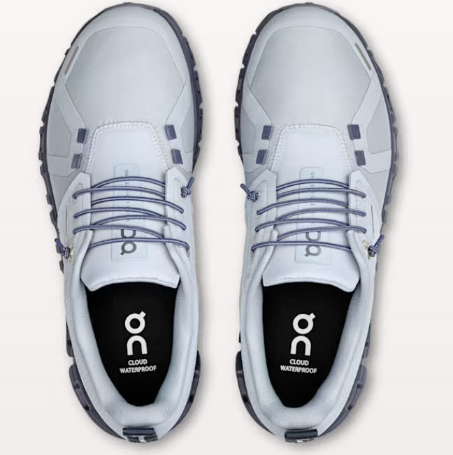 ON Cloud 6 WP Sneaker Freizeitschuh wasserdicht Damen hellblau