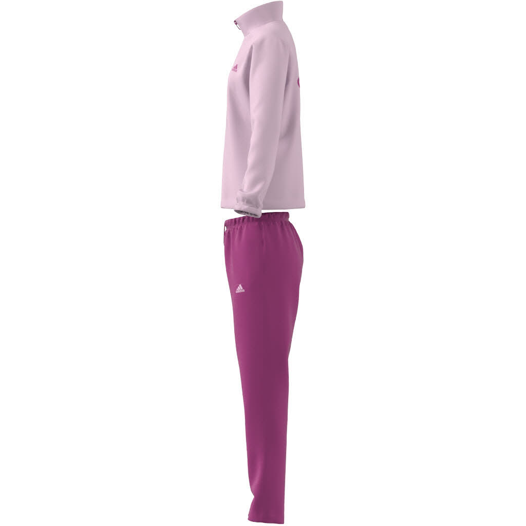 adidas Essentials Big Logo Mädchen Trainingsnzug Rosa Weiß