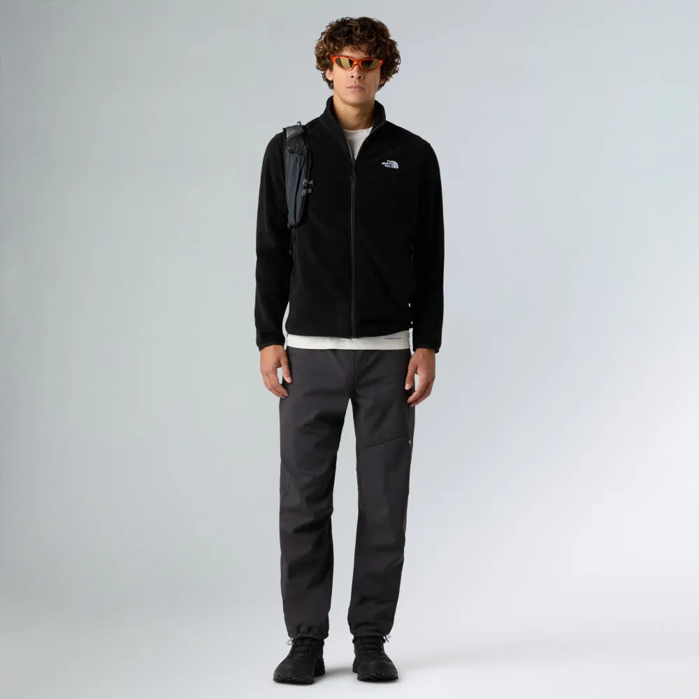 The North Face GLACIER FLEECE JACKET Herren Fleecejacke Longsleeve schwarz