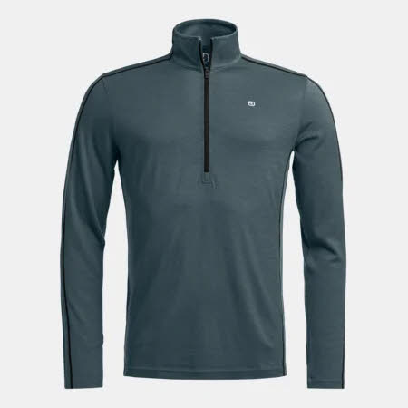 Ortovox Skirolli Funktionsshirt Herren grau