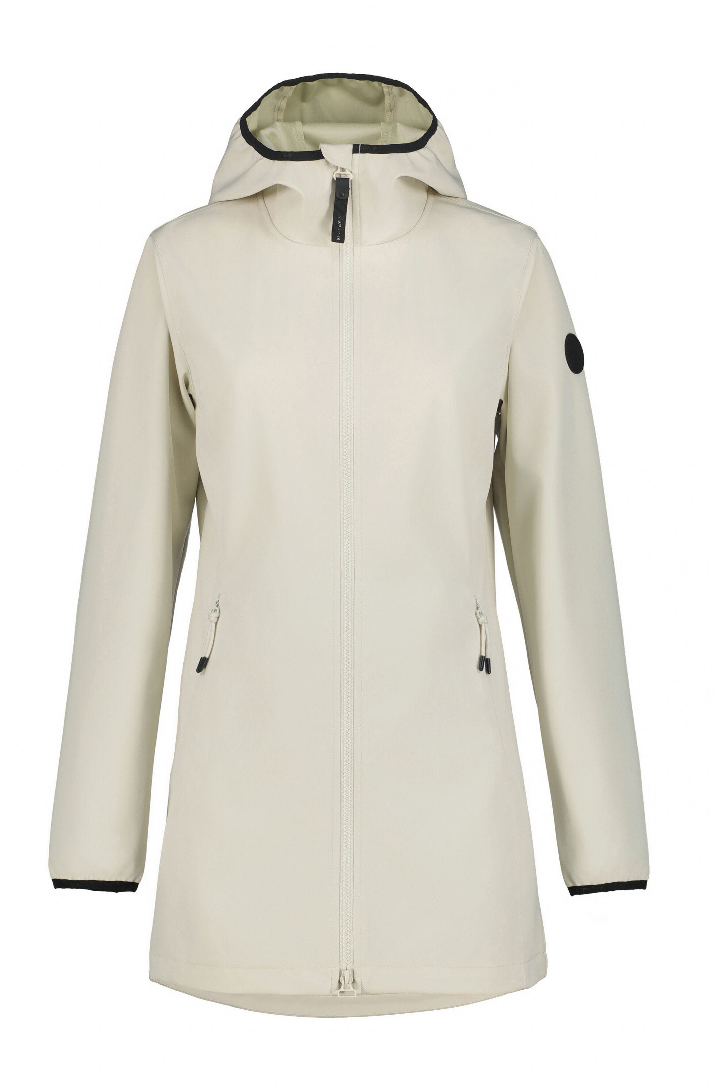 Icepeak Albany Softshell-Jacke Mantel Damen weiß