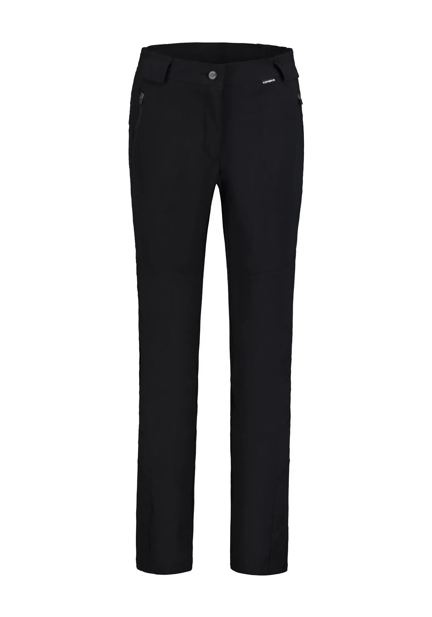 Icepeak DA HOSE DORAL Damen Trekkinghose lang wetterfest Thermostretch Bergsport Freizeit schwarz NEU