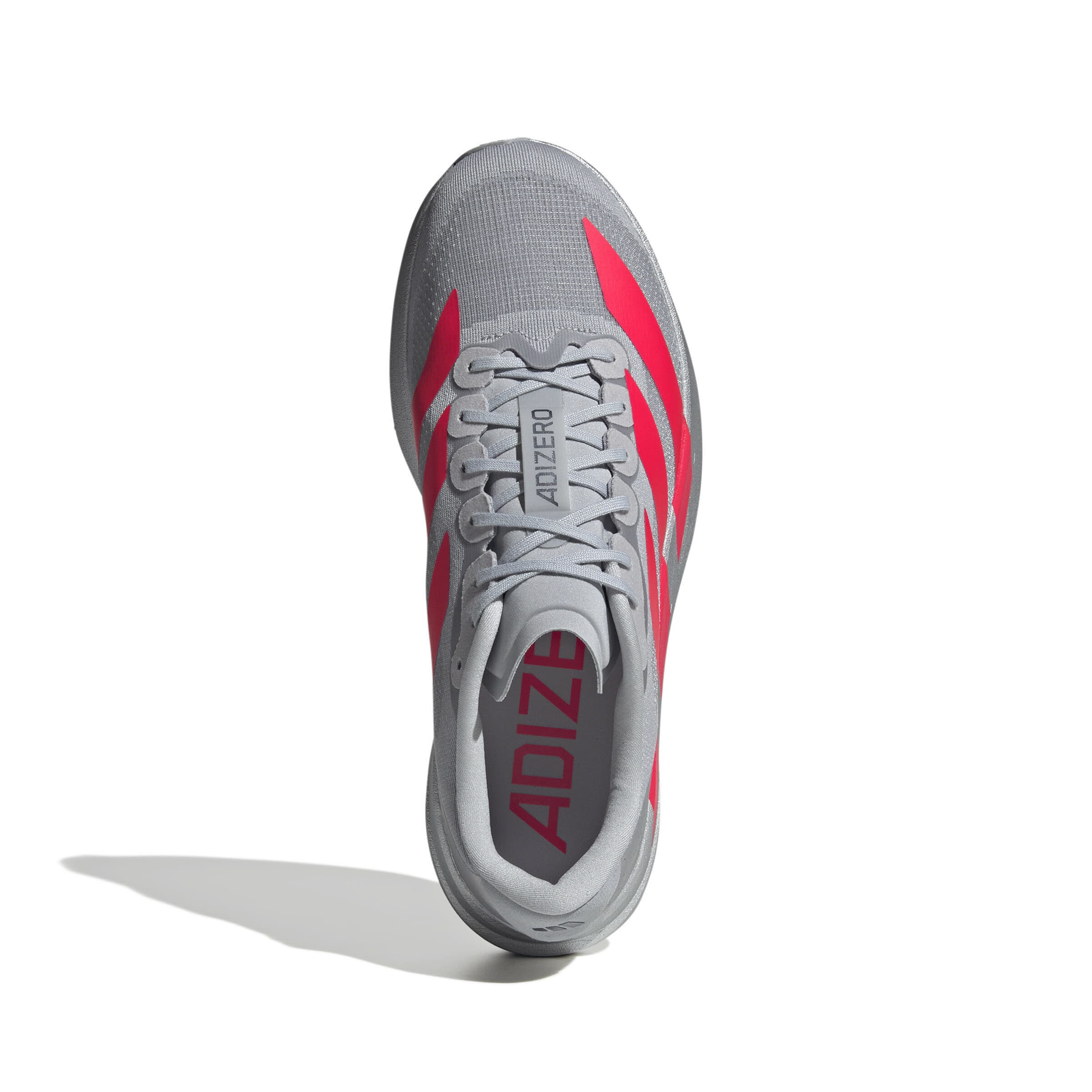 adidas ADIZERO EVO SL Herren Laufschuhe Joggingschuhe silber/rot