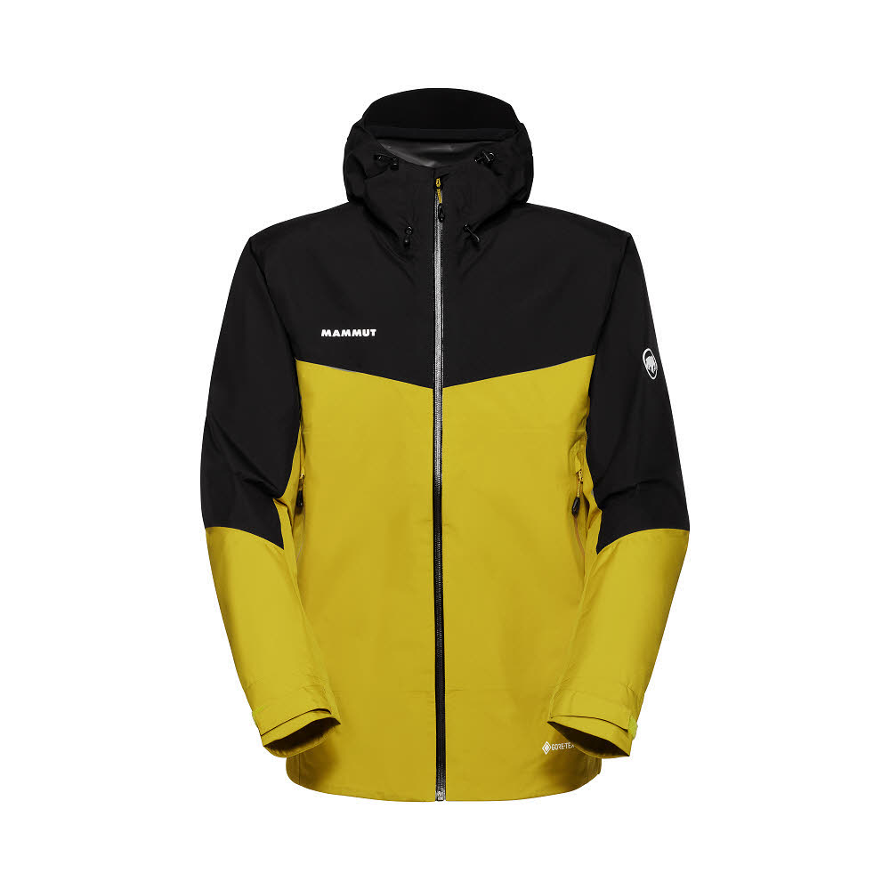 Mammut Convey Tour HS Hooded Jacket M Herren Regenjacke Hardshell aura/black