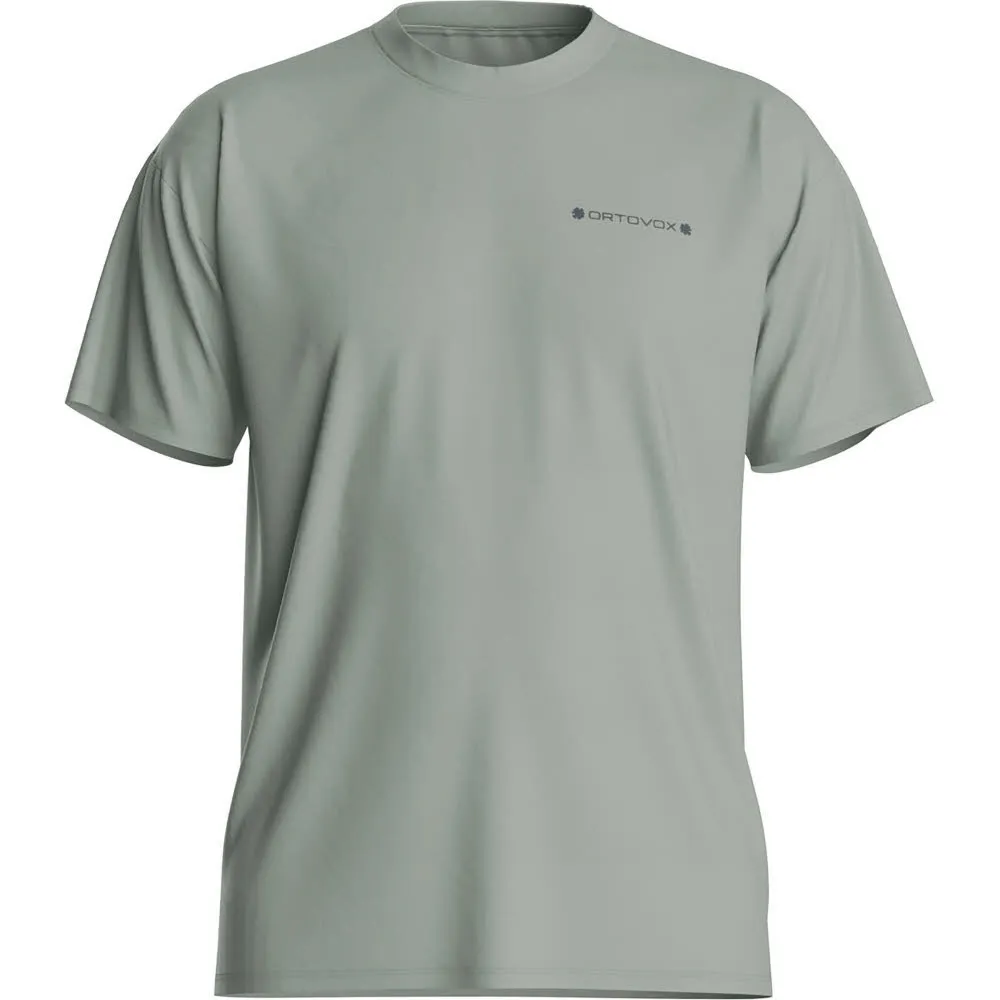 Ortovo 150 COOL CLIMBING VIBES TS Herren T-Shirt Wandershirt green sage