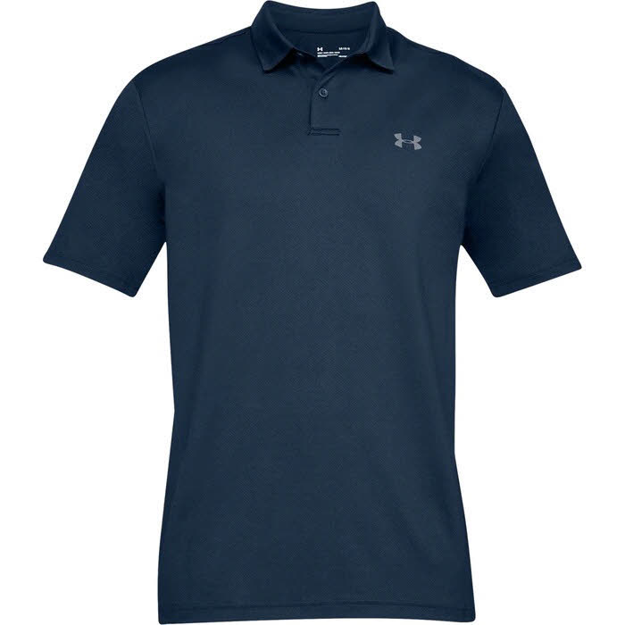 Under Armour Performance Polo 2.0 Herren Funktionspolo Fitness Freizeit blau NEU