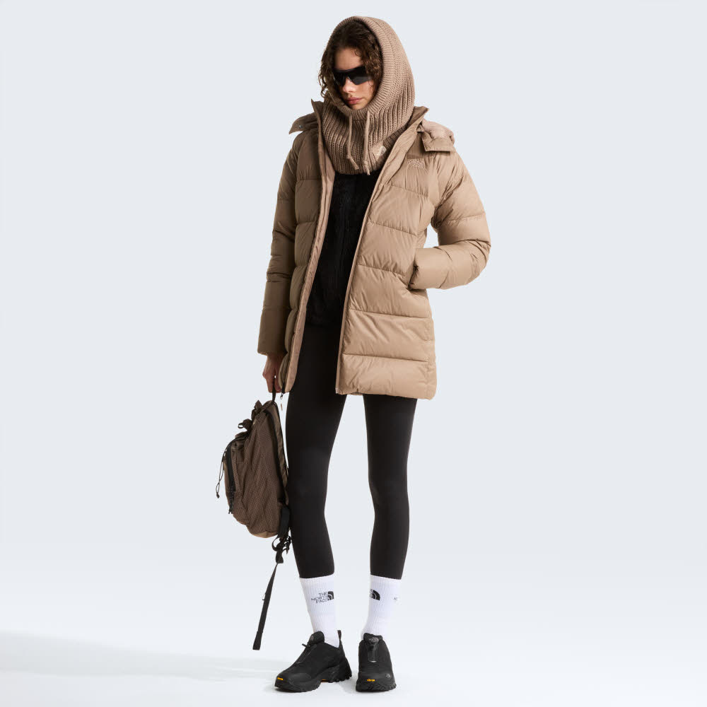 The North Face DA HYDRENALITE CITY DOWN HOODED PARKA Damen Wintermantel Freizeitmantel garnet