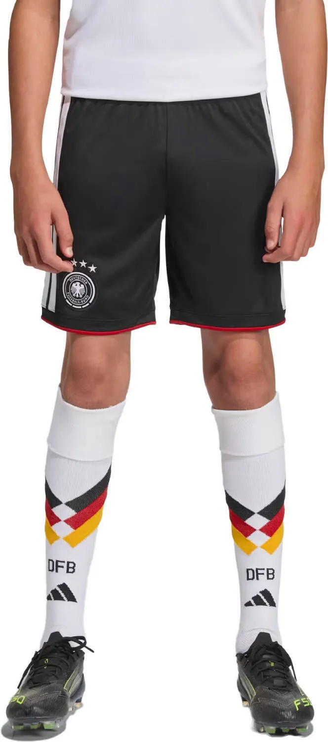 adidas Deutschland 26 Heimshorts Kinder Fußballshorts Fußballhose schwarz