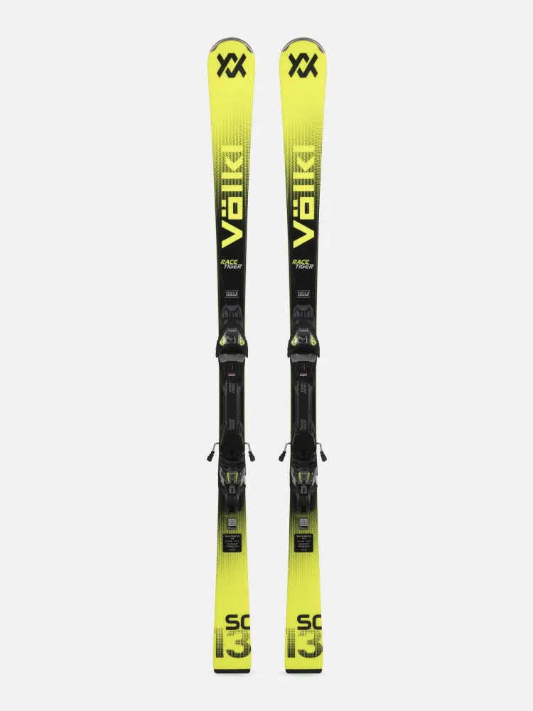 Völkl RACETIGER SC YELLOW + VMOT11 GW Slalomcarver Ski Fortgeschrittene 25/26 gelb