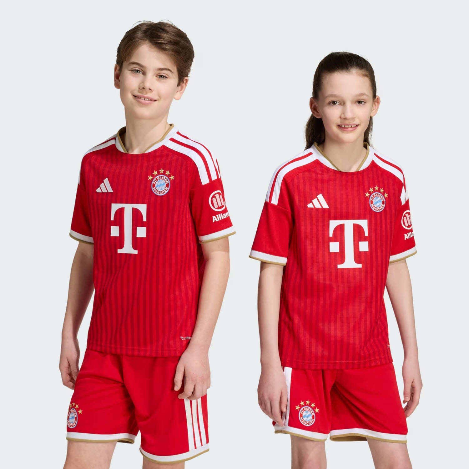 adidas FC Bayern München 26/27 Heimtrikot Kinder Trikot rot