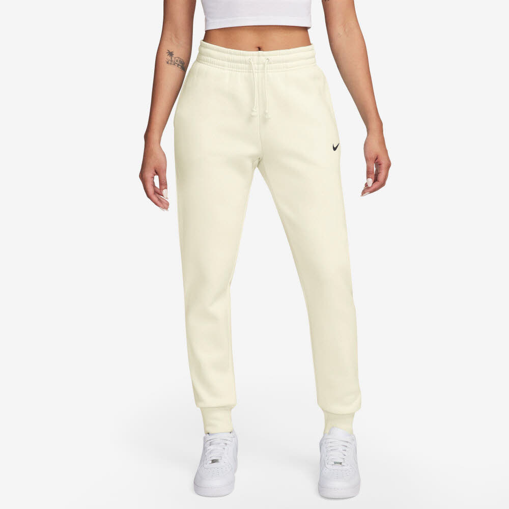 Nike Sportswear Phoenix Fleece Damen Jogginghose Sporthose beige
