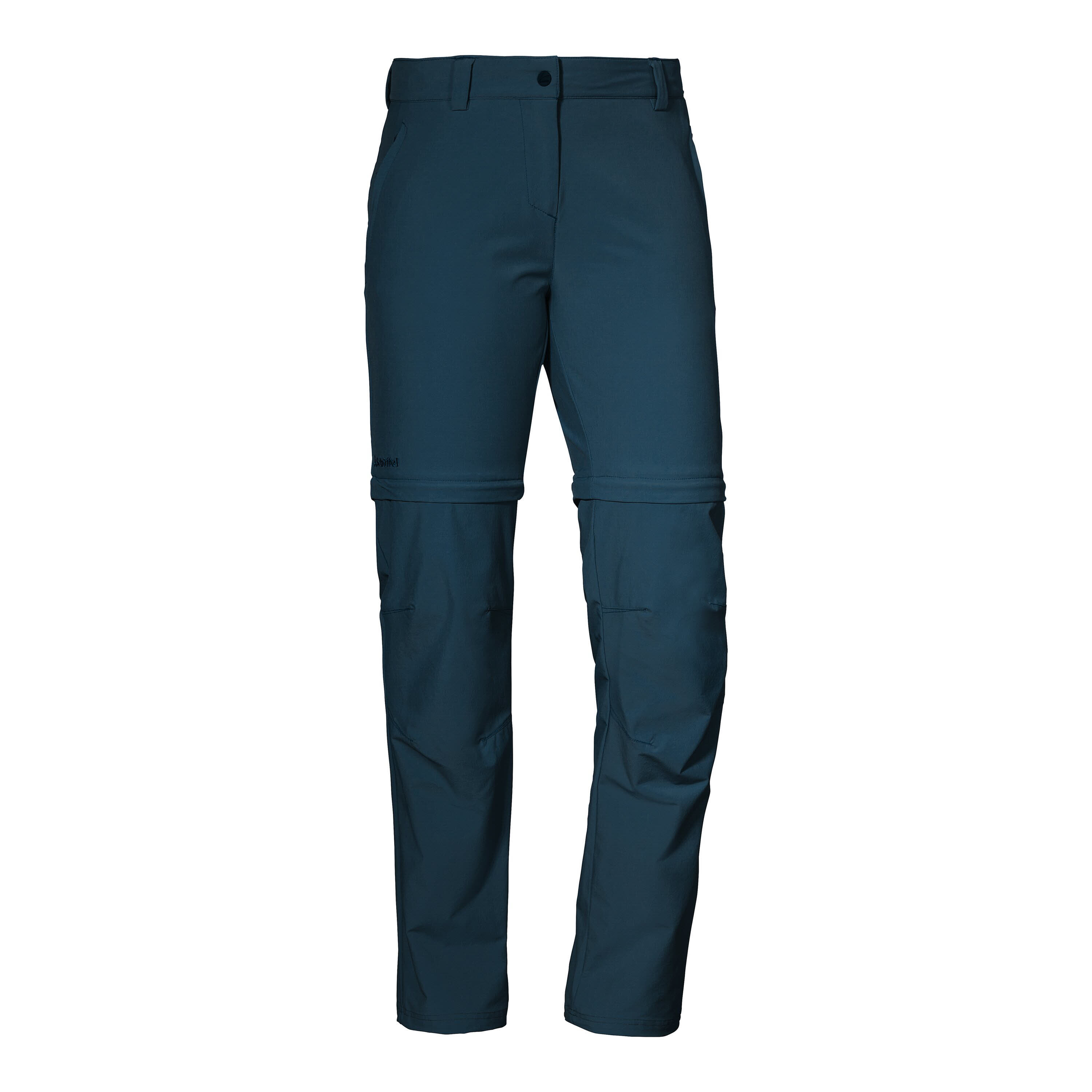 Schöffel Pants Ascona Zip Off Damen Wanderhose Trekkinghose ungefüttert blau NEU
