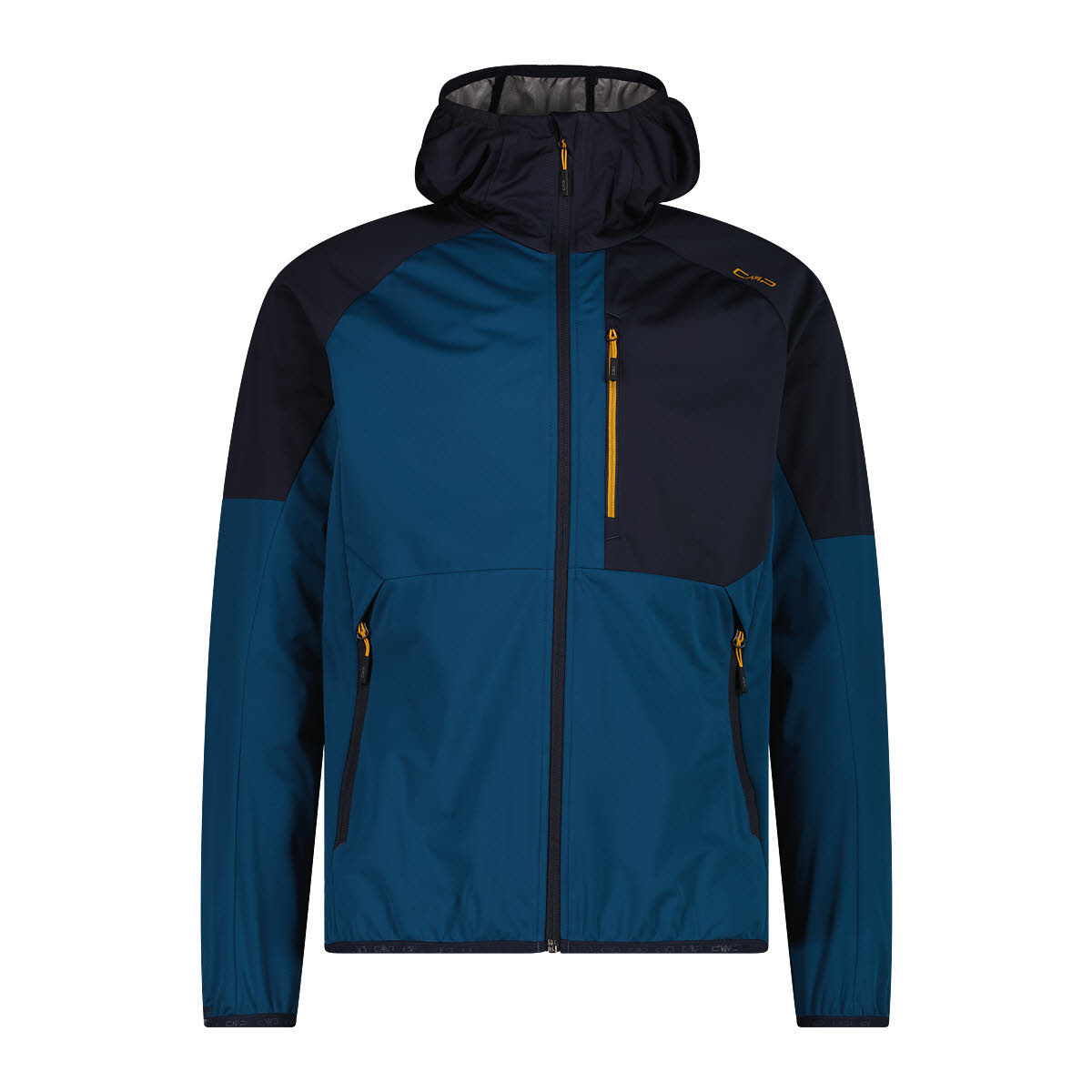 CMP MAN JACKET FIX HOOD Herren Softshelljacke Outdoorjacke petroleum