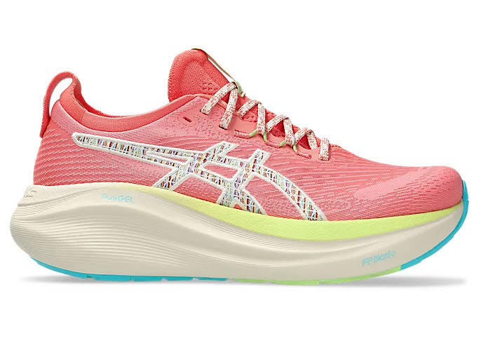 ASICS GEL-NIMBUS 27 TR Laufschuhe Joggingschuhe Damen beige rosa