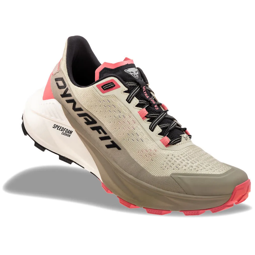 Dynafit ULTRA 100 V3 W Damen Laufschuh  Rock Khaki/Overcast Trailrunning