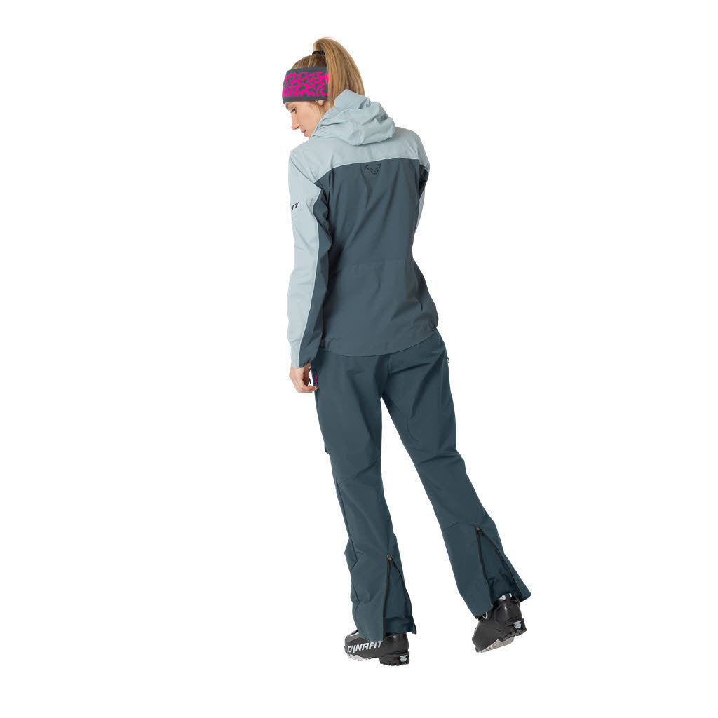Dynafit Ridge Dynastretch Jacke Damen Softshelljacke Outdoorjacke blau