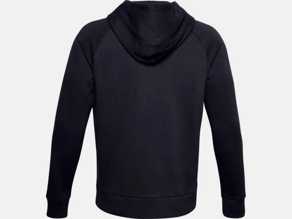 UnderArmour Rival Fleece Hoodie Training Outdoor Kapuze Herren schwarz NEU