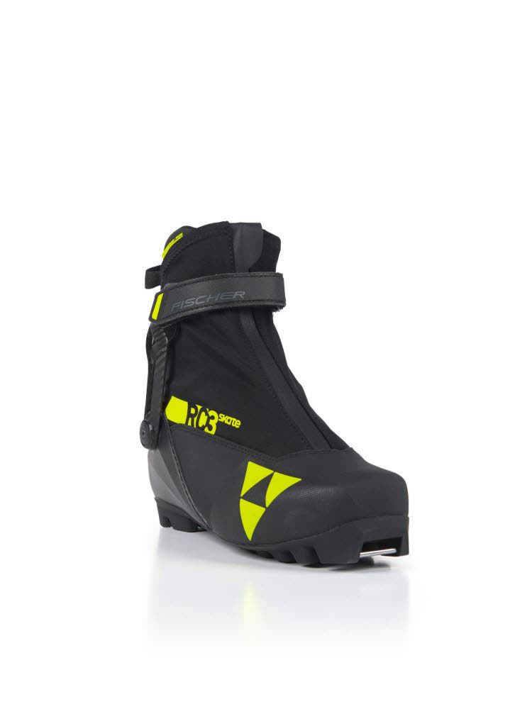 Fischer RC3 SKATE Unisex Langlaufschuhe Skating schwarz/gelb