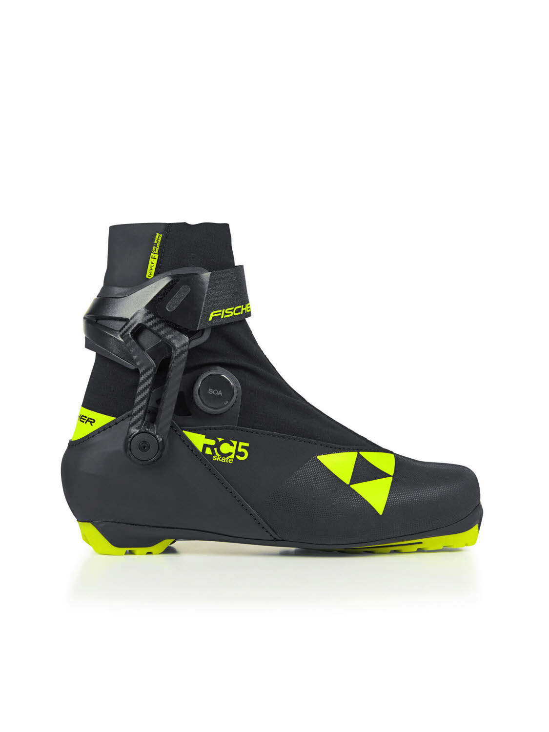 Fischer RC5 SKATE BOA® Unisex Skatingschuhe Langlaufschuhe schwarz